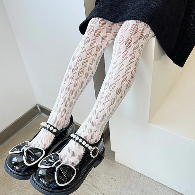 

Spring Summer Baby Girl Tights Kids Dance Stocking Sock Children School Student Uniform Tights Princess Mesh Pantyhose Hosiery