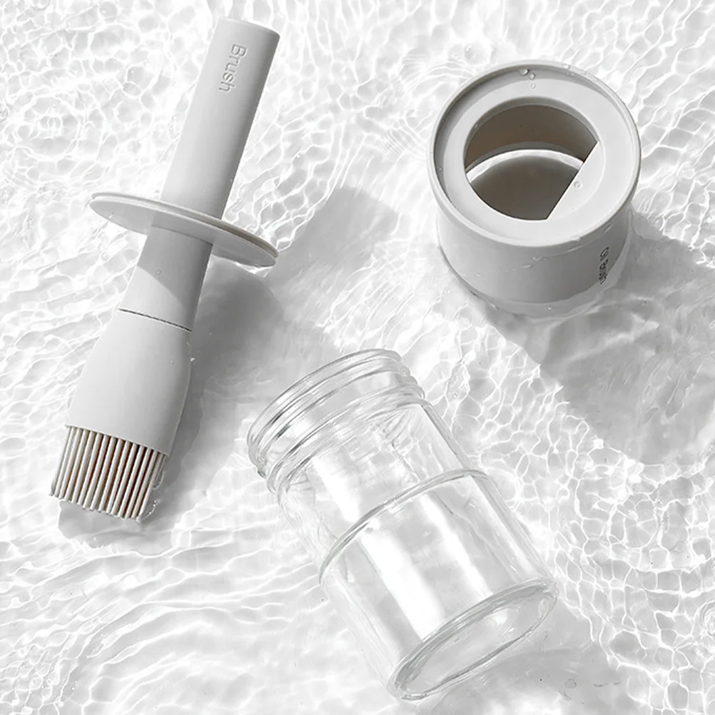 Oil Brush Bottle Silicone Barbecue Portable Pastry White Cooking Basting for Grilling Tool
Oil Brush Bottle Silicone Barbecue Portable Pastry White Cooking Basting for Grilling Tool
