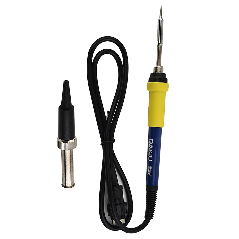 2PC Copper BAKU Electric Soldering Iron Solder Handle With DIN 5Pin Female Connector For BK-936 BK-936+ BK-936D BK-936D+ BK-936E
2PC Copper BAKU Electric Soldering Iron Solder Handle With DIN 5Pin Female Connector For BK-936 BK-936+ BK-936D BK-936D+ BK-936E