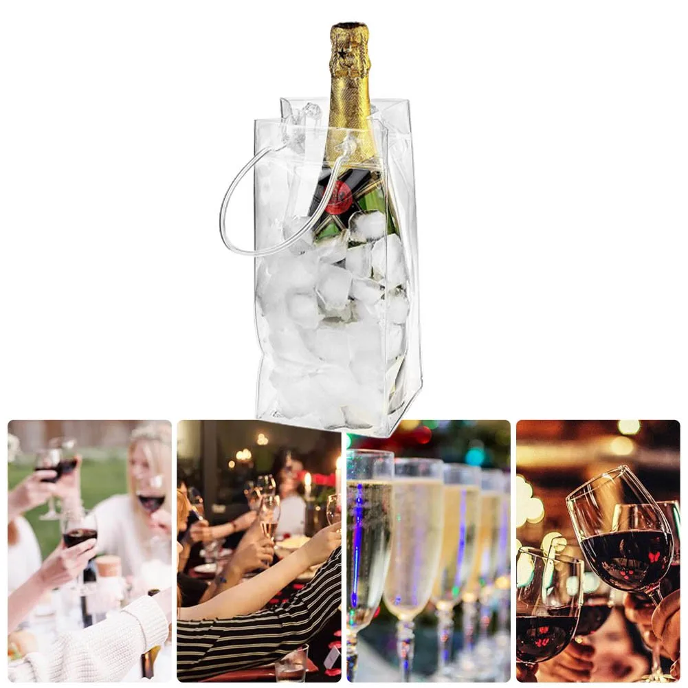 Ice Bag Wine Beer Champagne Bucket Drink Bottle Cooler Chiller Reusable For Summer Kitchen Bar Wine Accessories 28x20x10cm
Ice Bag Wine Beer Champagne Bucket Drink Bottle Cooler Chiller Reusable For Summer Kitchen Bar Wine Accessories 28x20x10cm