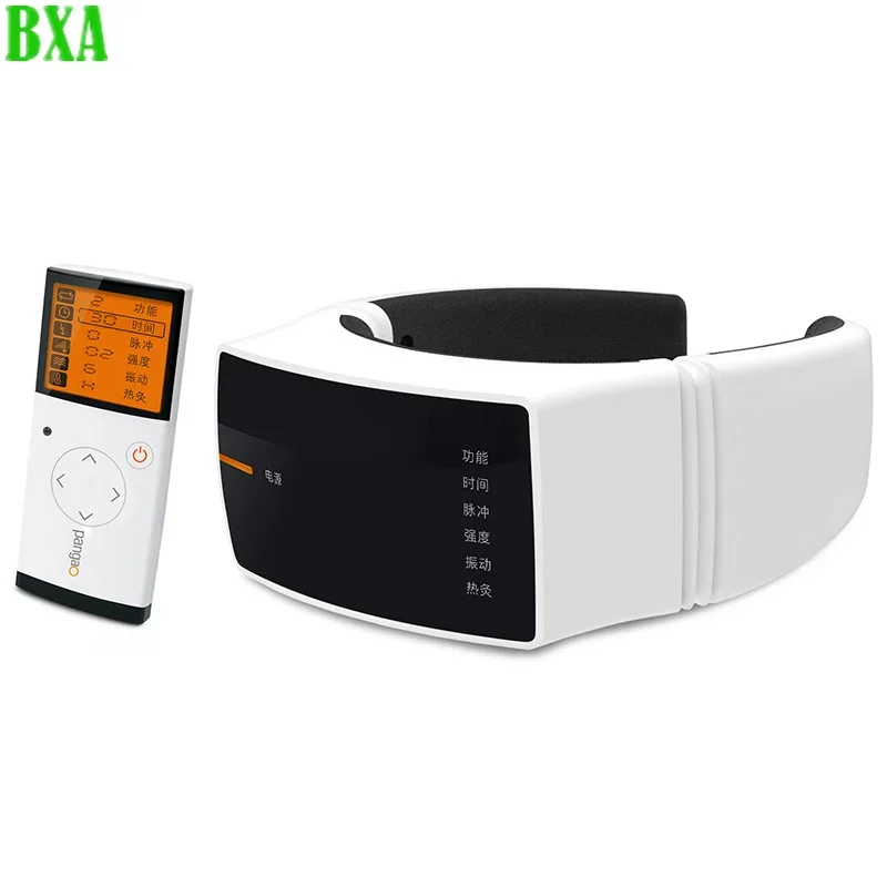 

New Cervical Spine Massager Pangao Low Frequency Electric Pulse Massage Heating Moxibustion Vibrating Massage Therapy Device