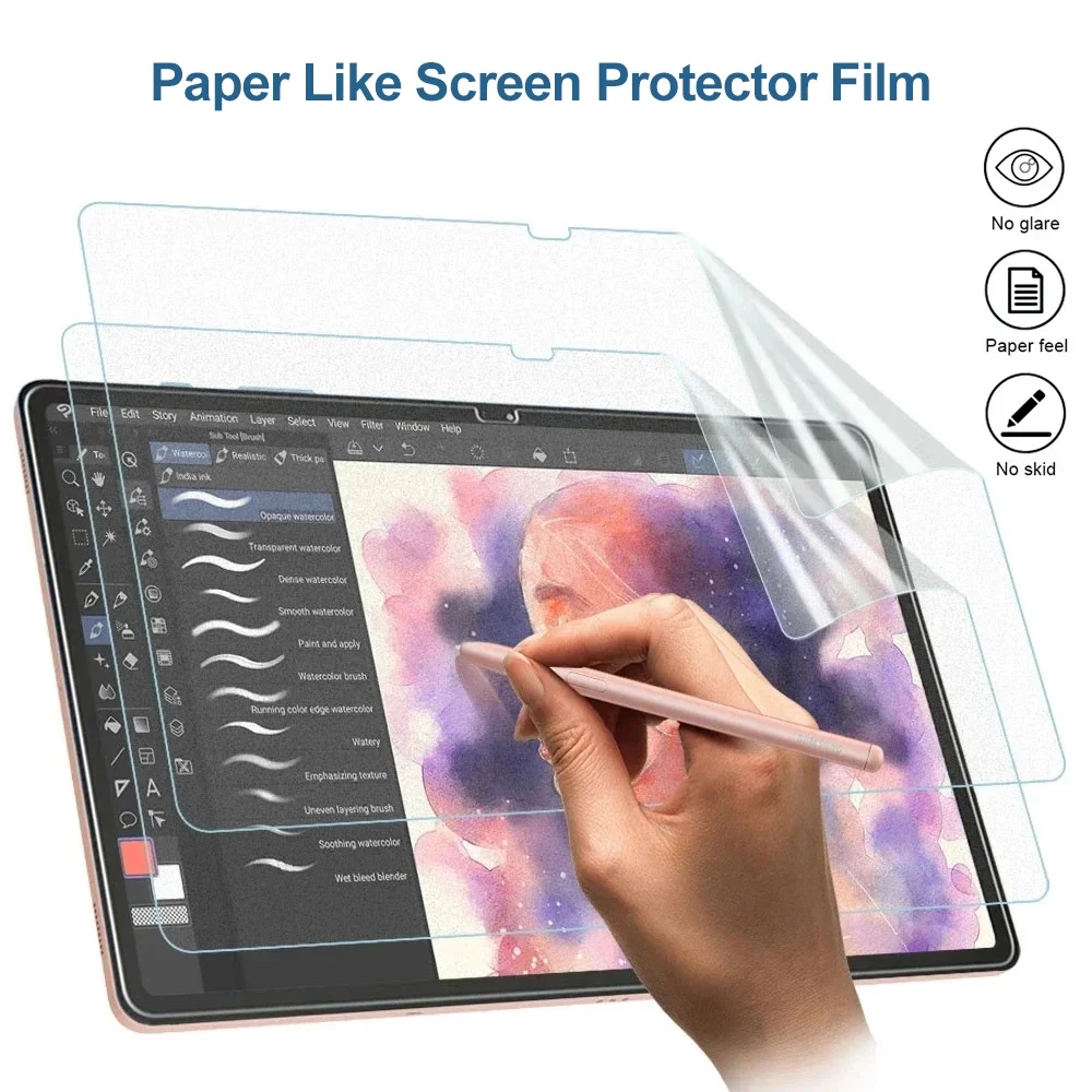 

Matte PET Like Paper Protective Film For iPad Pro 11 Mini 6 5 4 3 2 1 Air 5 4 3 2 1 Screen Protector For iPad 9.7 10.2 10.9