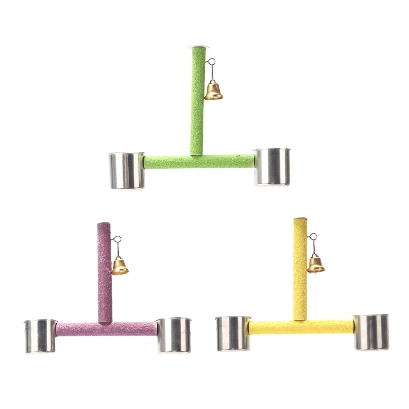 Подставка для дрессировки птиц, портативная настольная, легкая жердочка для попугаев со стальными кормушками для маленьких и
Подставка для дрессировки птиц, портативная настольная, легкая жердочка для попугаев со стальными кормушками для маленьких и