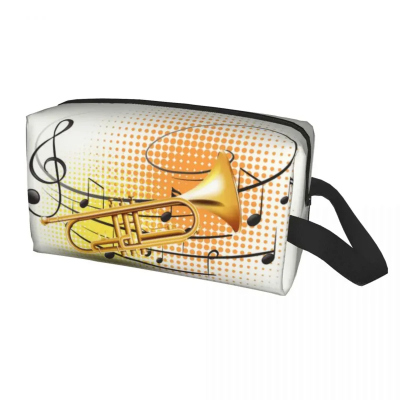 Trumpet Cosmetic Bag Women Kawaii Large Capacity Jazz Music Lover Makeup Case Beauty Storage Toiletry Bags
Trumpet Cosmetic Bag Women Kawaii Large Capacity Jazz Music Lover Makeup Case Beauty Storage Toiletry Bags