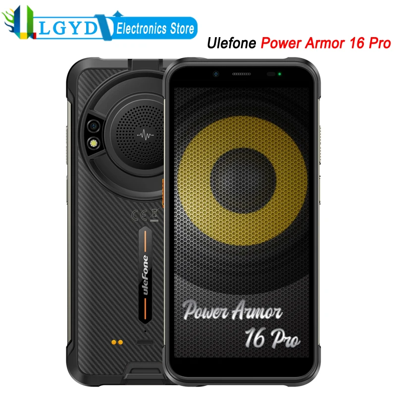 

Ulefone Power Armor 16 Pro Rugged Phone Global Version 4GB RAM 64GB ROM 5.93 Android 12 MTK Helio G25 Octa Core Dual 4G LTE NFC