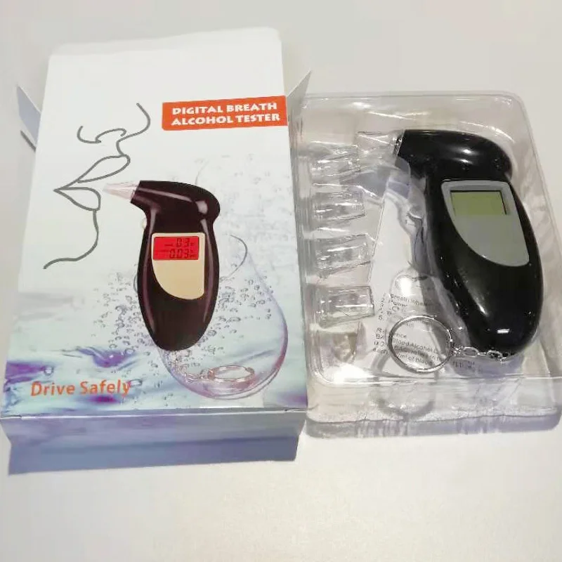 Professional Police Alert Breath Alcohol Tester Device Breathalyzer Analyzer Detector Test LCD Display Digital Alcohol Tester DF 
Professional Police Alert Breath Alcohol Tester Device Breathalyzer Analyzer Detector Test LCD Display Digital Alcohol Tester DF