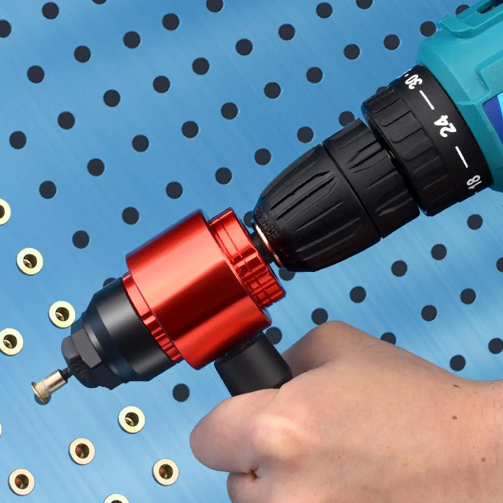 Electric Rivet Gun Tool Nut Adapter Riveting M3~M8 Adapter Insert Nut Pull Riveting For Home Workshop Electric Drill/Hand Wrench
Electric Rivet Gun Tool Nut Adapter Riveting M3~M8 Adapter Insert Nut Pull Riveting For Home Workshop Electric Drill/Hand Wrench