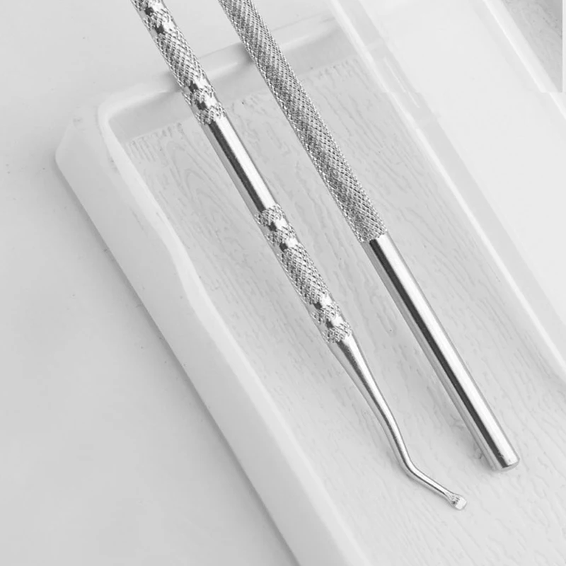 2Pcs Hook Ingrown Double Ended Ingrown Toe Correction Lifter File Toe Nail Care Foot Care Tool Manicure Pedicure Toenails
2Pcs Hook Ingrown Double Ended Ingrown Toe Correction Lifter File Toe Nail Care Foot Care Tool Manicure Pedicure Toenails