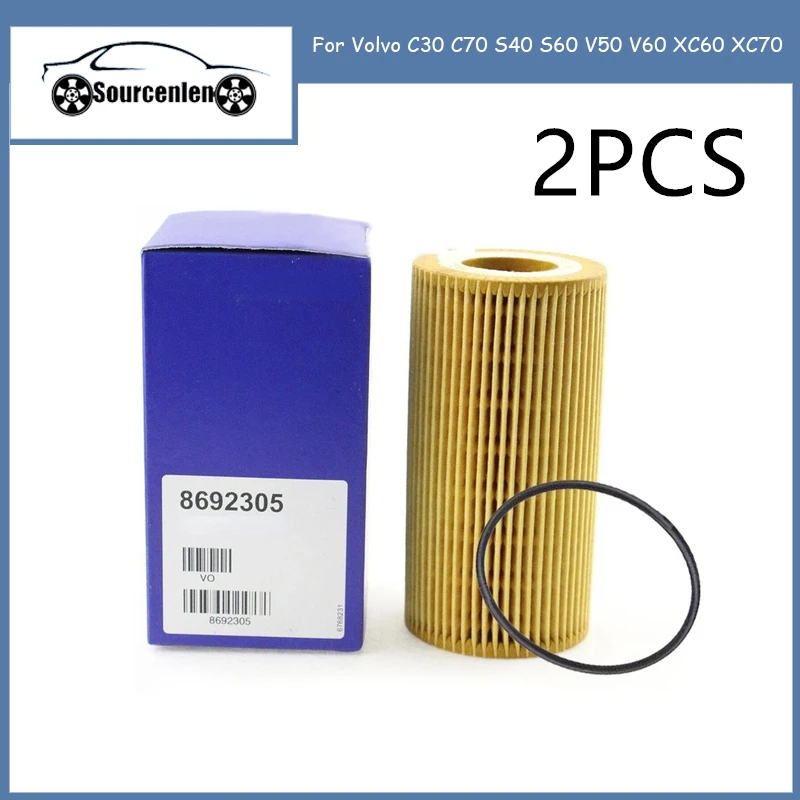2PCS Oil Filter Suitable for Volvo C30 C70 S40 S60 V50 V60 XC60 XC70 Engine Oil Filter 8692305 High Quality
2PCS Oil Filter Suitable for Volvo C30 C70 S40 S60 V50 V60 XC60 XC70 Engine Oil Filter 8692305 High Quality