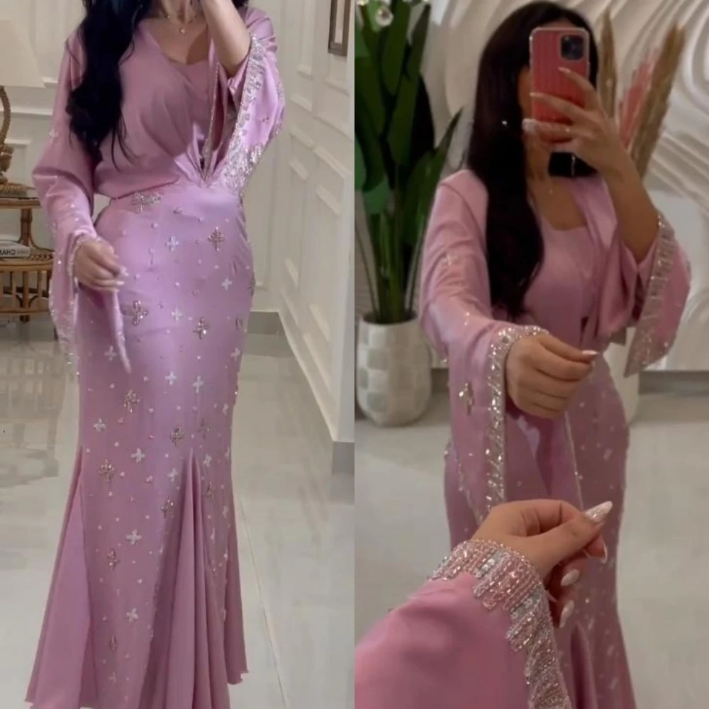 Square Mermaid Prom Dresses High Quality Sexy Beading Satin Formal Occasion Gown Saudi Arabia Women's Prom For Special Events
Square Mermaid Prom Dresses High Quality Sexy Beading Satin Formal Occasion Gown Saudi Arabia Women's Prom For Special Events