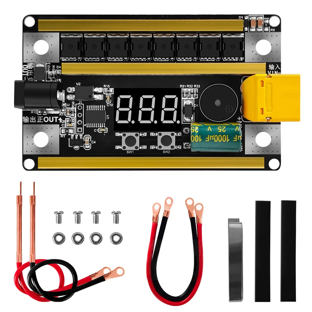 99 Gears Spot Welder Kit Digital Power Adjustable Spot Welding Pen Control Board Handheld Lithium Battery Spot Welders Tools
99 Gears Spot Welder Kit Digital Power Adjustable Spot Welding Pen Control Board Handheld Lithium Battery Spot Welders Tools