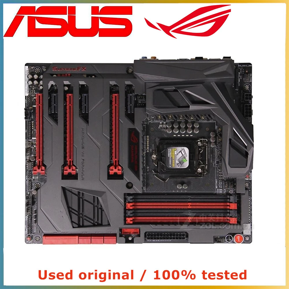 Материнская плата LGA 1150 DDR3 32 ГБ для настольного компьютера ASUS Maximus VII Formula, материнская плата для Intel Z97 SATA III PCI-E 3,0 X16
Материнская плата LGA 1150 DDR3 32 ГБ для настольного компьютера ASUS Maximus VII Formula, материнская плата для Intel Z97 SATA III PCI-E 3,0 X16