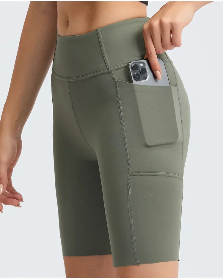 Lulu Substitutes Shorts Yoga Fitness Sport Seamless Leggings Outdoor Jogging Cycling High Waist Tights Side Pocket Sportswear
Lulu Substitutes Shorts Yoga Fitness Sport Seamless Leggings Outdoor Jogging Cycling High Waist Tights Side Pocket Sportswear