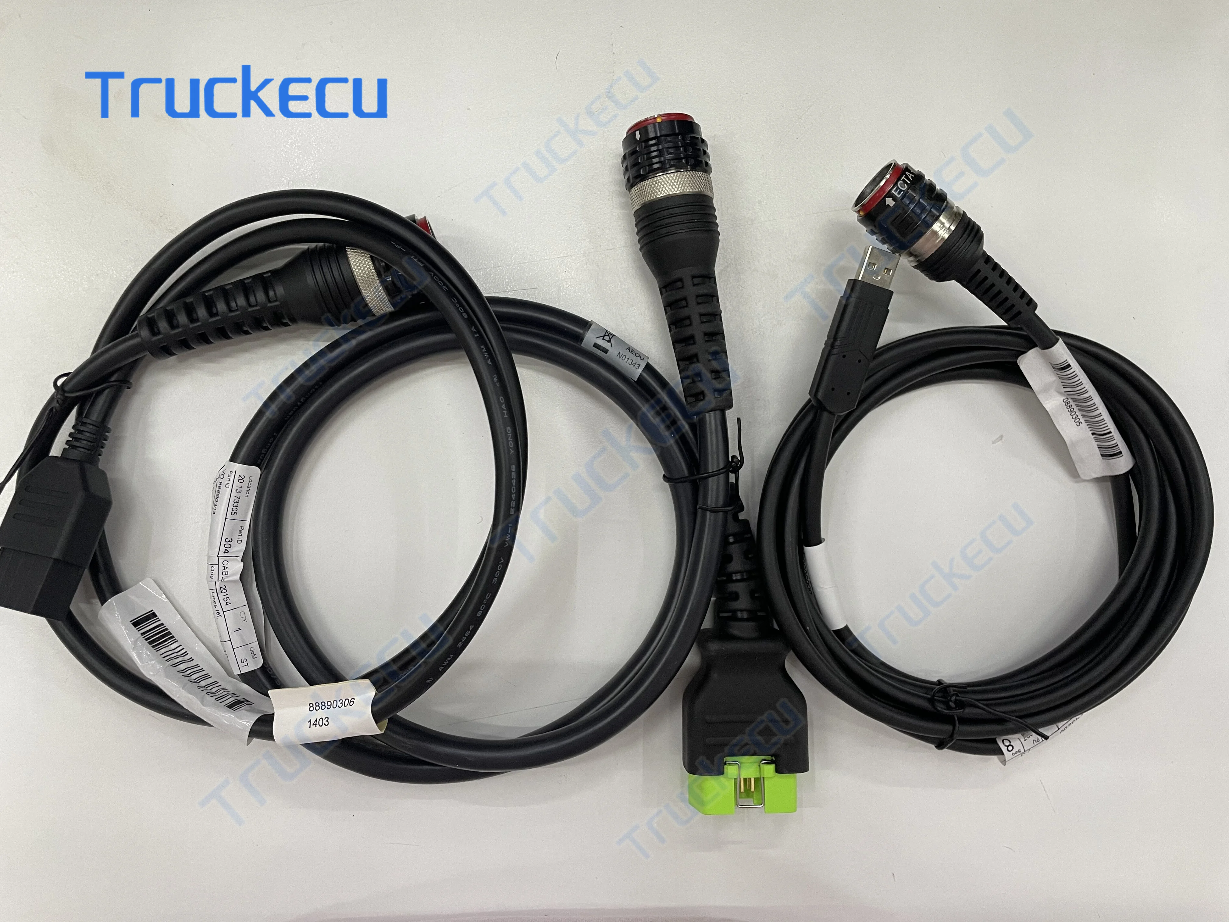 16 Pin OBD+USB+8 Pin FCI Cables for Volvo 888900300 Vocom Vocom II for Renault /UD/MACK Excavator Truck Bus Diagnostic Tool
16 Pin OBD+USB+8 Pin FCI Cables for Volvo 888900300 Vocom Vocom II for Renault /UD/MACK Excavator Truck Bus Diagnostic Tool