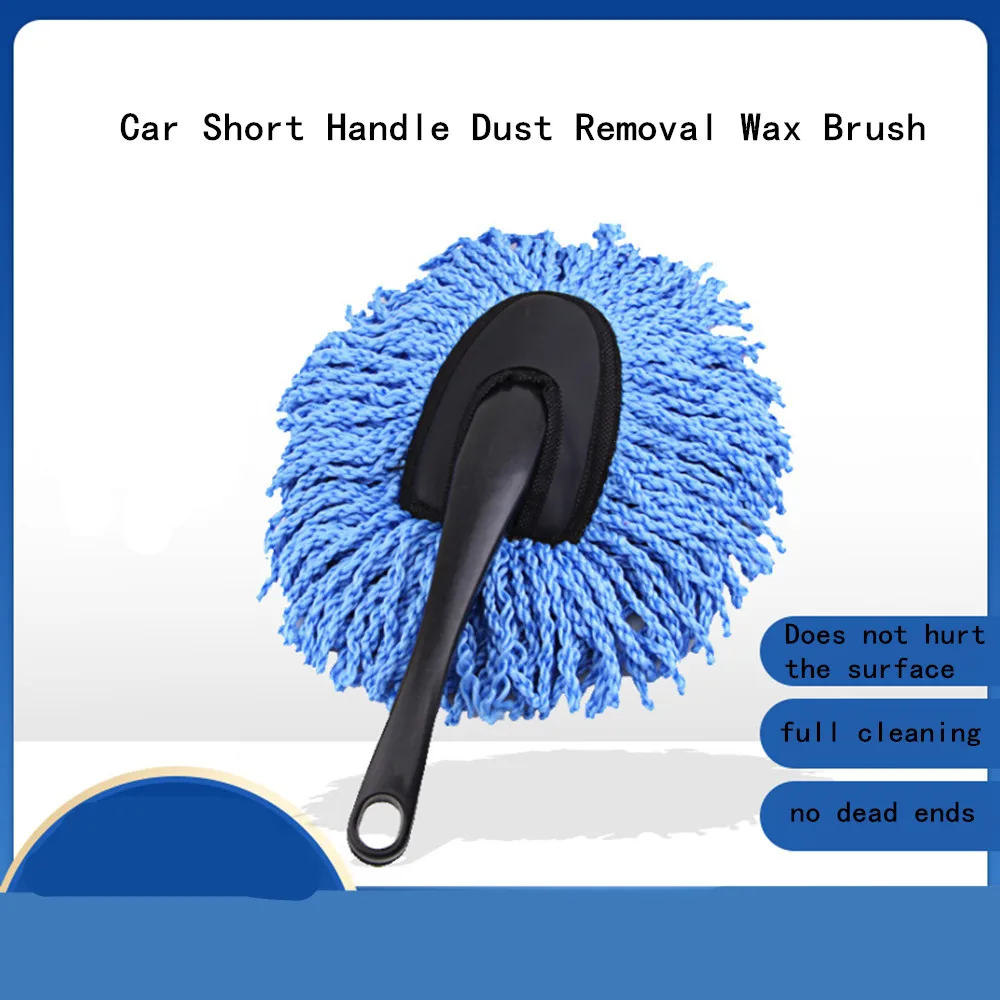 

Car Cleaning Wax Brush Super Soft Microfiber Car Dash Duster for Automobile Home Kitchen Computer Cleaning Brushes Dusting Tool