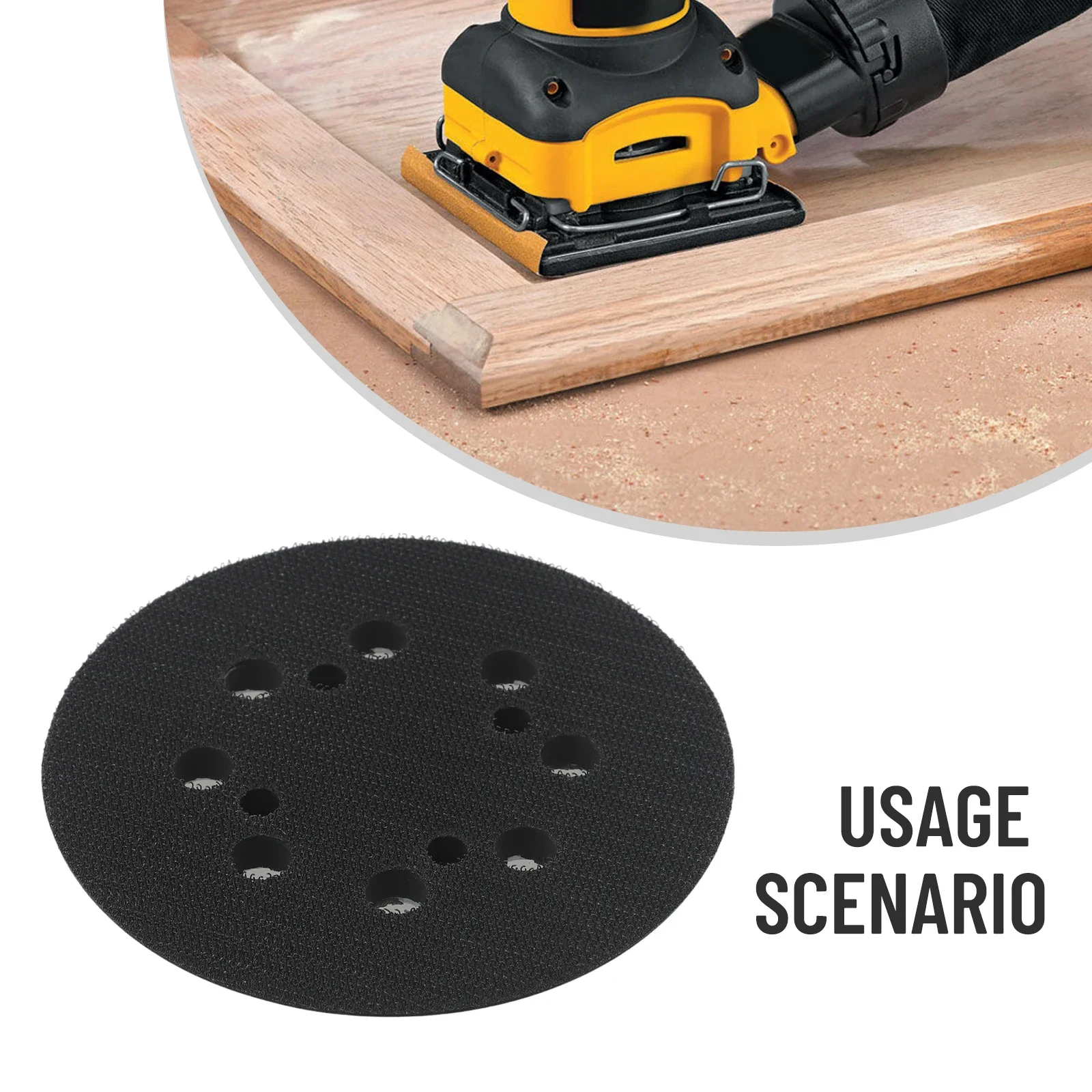 5 Inch 8 Dust Collection Holes Replacements For Pad DWE6423/ N329079 Sander Backing Pads Polishing Abrasive Tools
5 Inch 8 Dust Collection Holes Replacements For Pad DWE6423/ N329079 Sander Backing Pads Polishing Abrasive Tools