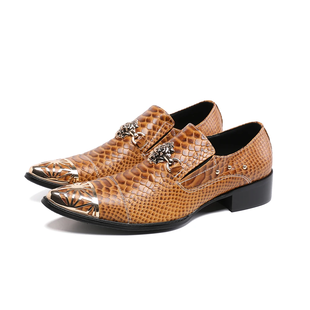 Winter Formal wedding Shoes Handmade steel-toed Men'S Shoes Slip on Genuine Leather Business Shoes size Size 47
Winter Formal wedding Shoes Handmade steel-toed Men'S Shoes Slip on Genuine Leather Business Shoes size Size 47