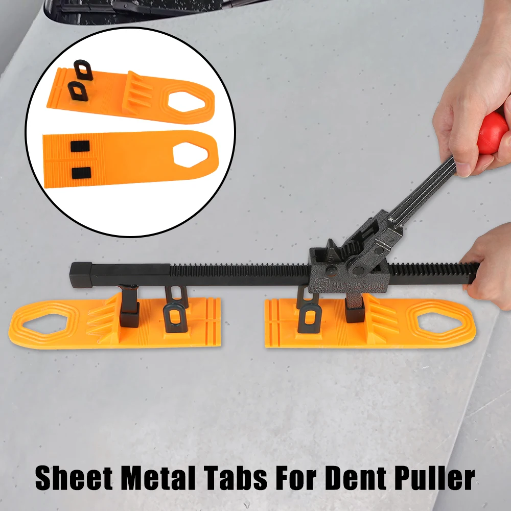 

Car Dent Repair Tool Bodywork Repair Kit Sheet Glue Pulling Tabs Universal Dents Removal Tool Automobile Accessries 2pcs