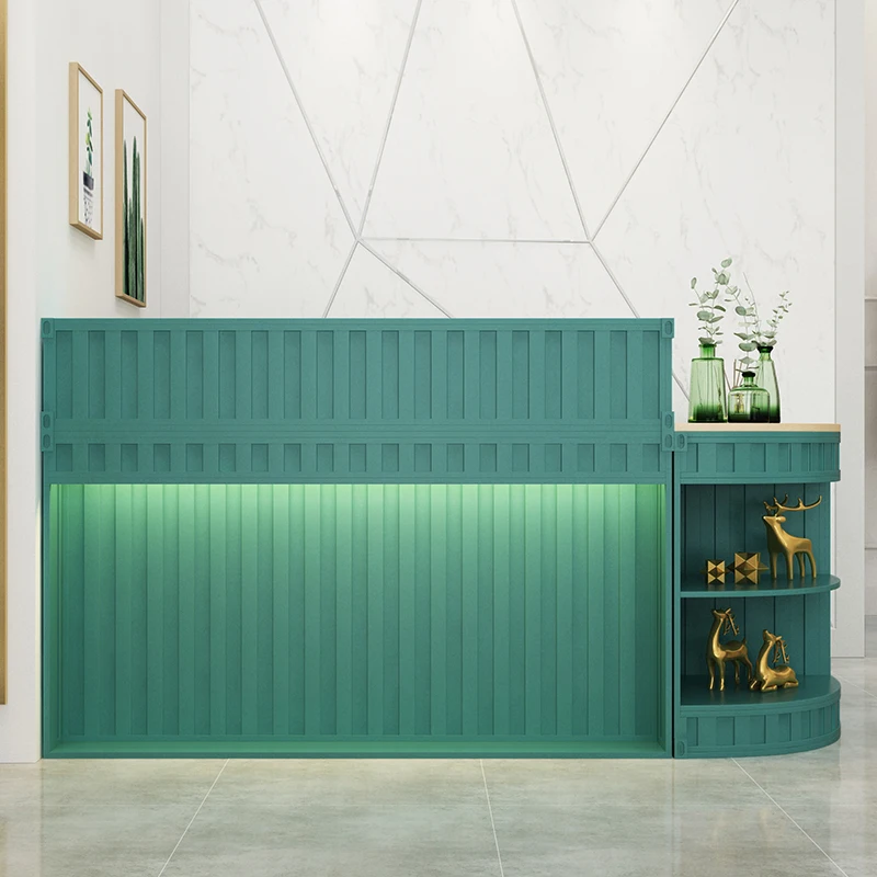 Reception Cashier Checkout Counter Modern Massage Spa Luxurious Coffee Counter Retail Salon Mostrador Oficina Shop Furniture
Reception Cashier Checkout Counter Modern Massage Spa Luxurious Coffee Counter Retail Salon Mostrador Oficina Shop Furniture