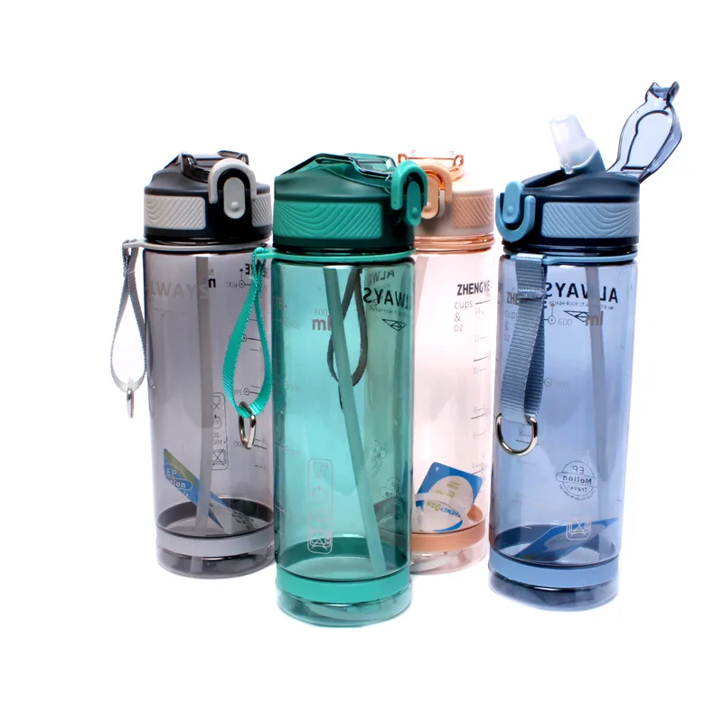 800mL Sports Water Bottle with straw For Camping Hiking Outdoor Plastic Transparent BPA Men's Portable fitness water bottle
800mL Sports Water Bottle with straw For Camping Hiking Outdoor Plastic Transparent BPA Men's Portable fitness water bottle