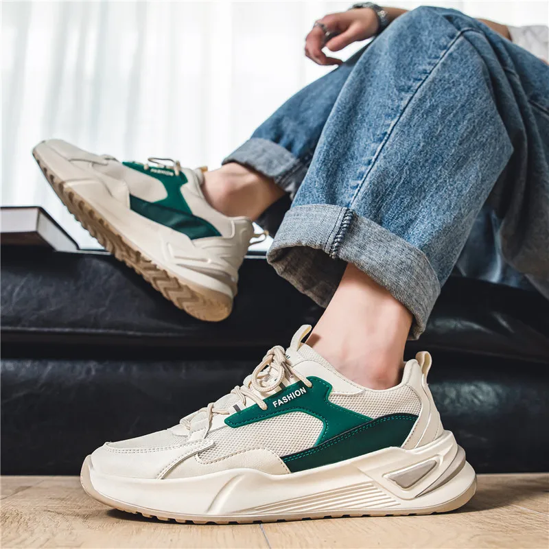 Sneakers Men Comfortable Breathable Footwear Platform Increasing Height Casual lace up lightweight Shoes for men SY6-101
Sneakers Men Comfortable Breathable Footwear Platform Increasing Height Casual lace up lightweight Shoes for men SY6-101