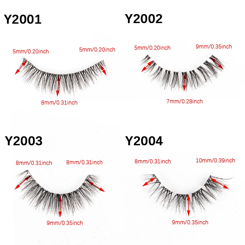 5/10 pairs Eyelashes 3D Natural False Lashes Fluffy Soft Short Strip Lashes Wispy Natural Eyelash Extension Makeup Tools 1 Sc51c6ed371354a1f9b9d13bf2abad7eaH