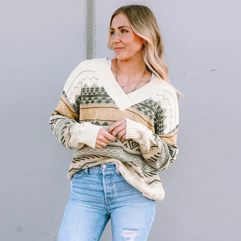 Autumn new pullover V-neck long-sleeved blouse female
Autumn new pullover V-neck long-sleeved blouse female