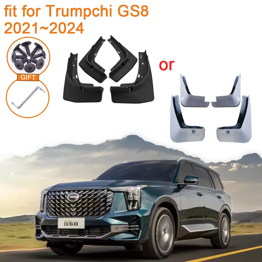 

Mudflap for Trumpchi GS8 II ES9 2021 2022 2023 2024 Car Accessories Mud Front Rear Wheels Anti-splash Mudguards Fender Stickers