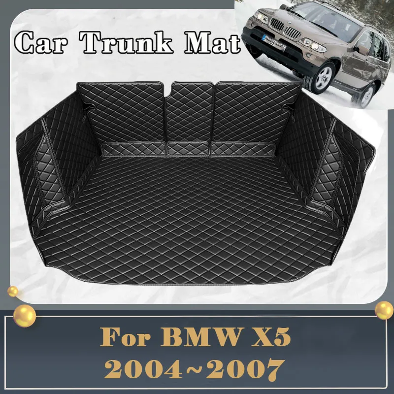 Car Trunk Mat For BMW X5 2004~2007 5seat Dirt-resistant Fully Surrounded Trunk Mat Rear Cargo Tray Car Accessories 2005 2006
Car Trunk Mat For BMW X5 2004~2007 5seat Dirt-resistant Fully Surrounded Trunk Mat Rear Cargo Tray Car Accessories 2005 2006