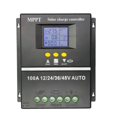 MPPT 60A 80A 100A солнечная батарея 12V 24V 36V 48V автоматический Солнечный контроллер заряда солнечной батареи PV зарядное устройство с ЖК и двойным USB
MPPT 60A 80A 100A солнечная батарея 12V 24V 36V 48V автоматический Солнечный контроллер заряда солнечной батареи PV зарядное устройство с ЖК и двойным USB
