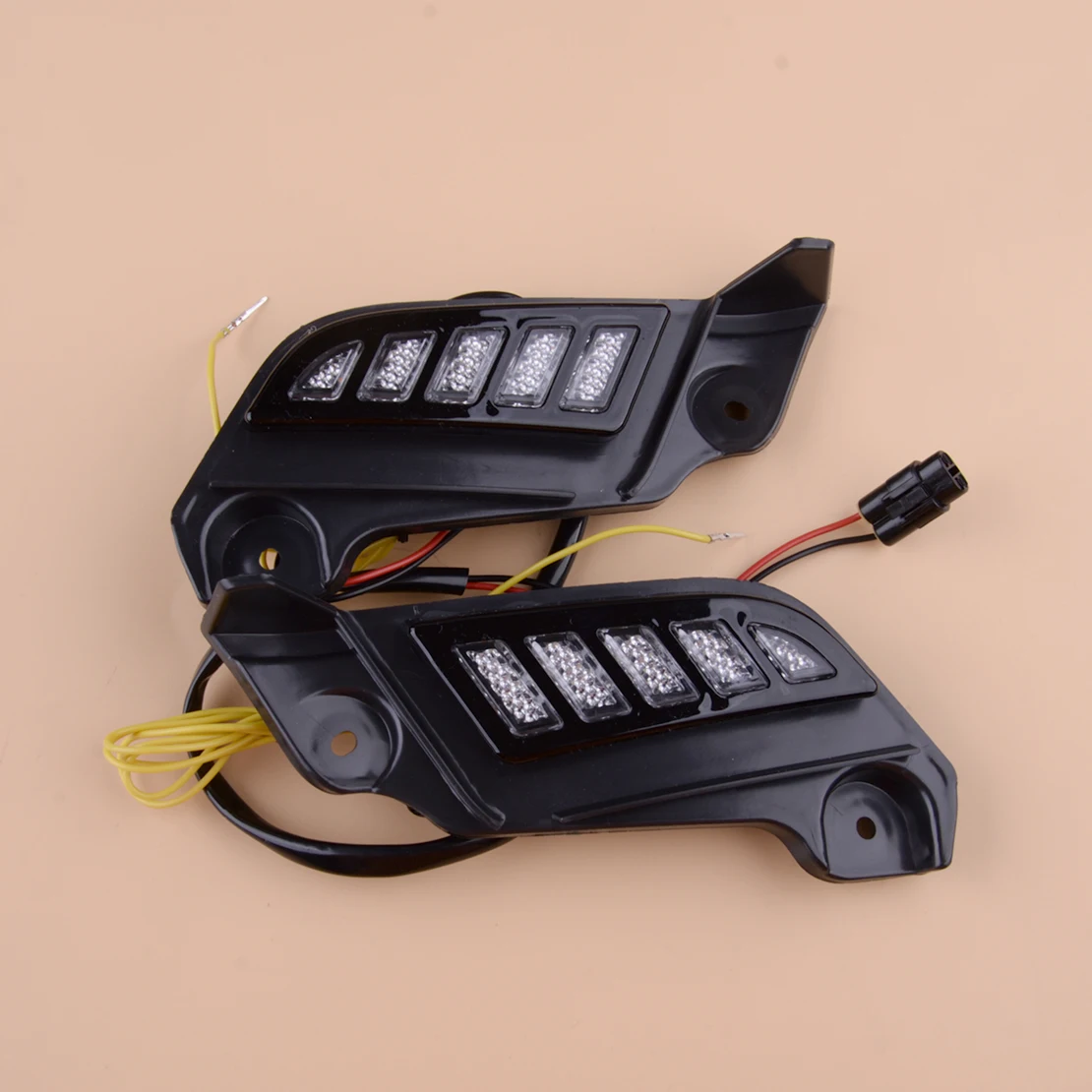 1 Pair Front Bumper DRL LED Daytime Running Signal Fog Lights With Plug 12V IP67 Fit for Toyota Tacoma 2012 2013 2014 2015
1 Pair Front Bumper DRL LED Daytime Running Signal Fog Lights With Plug 12V IP67 Fit for Toyota Tacoma 2012 2013 2014 2015