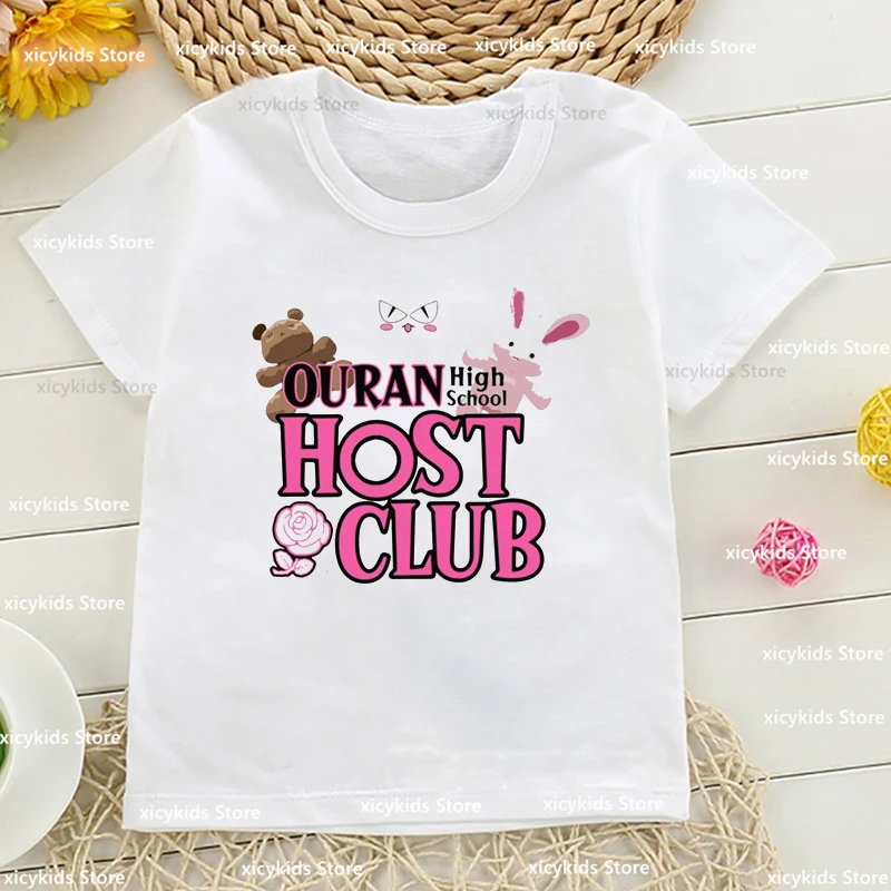 T-Shirt For Boys/Girls Anime Ouran High School Host Club Cartoon Printing Teen T Shirts Fashion Cute Children'S Clothing Tshirts
T-Shirt For Boys/Girls Anime Ouran High School Host Club Cartoon Printing Teen T Shirts Fashion Cute Children'S Clothing Tshirts