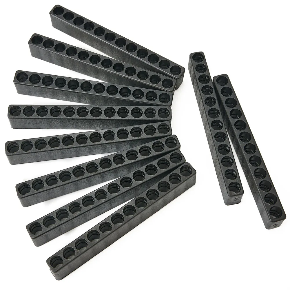 Set Screwdriver bit holder 95*15*10mm Black Kit 12 Holes Shank Storage Head Holding Plastic Universal Practical
Set Screwdriver bit holder 95*15*10mm Black Kit 12 Holes Shank Storage Head Holding Plastic Universal Practical
