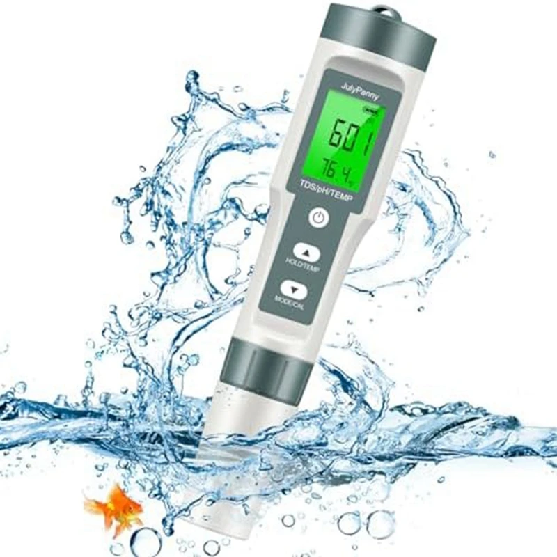 1 PCS TDS/PH/Temperature PH Water Meter ABS 0.01 High Precision Water Quality Digital PH Tester With ATC, PH Tdswater Tester
1 PCS TDS/PH/Temperature PH Water Meter ABS 0.01 High Precision Water Quality Digital PH Tester With ATC, PH Tdswater Tester