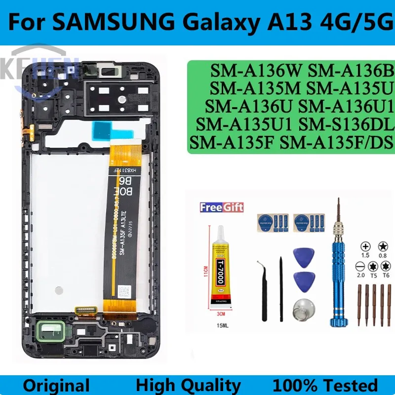 

Lcd For Samsung Galaxy A24 4G Display Touch Screen Digitizer Panel Assembly SM-A245F A245M A245N A245M/DS A245F/DSN