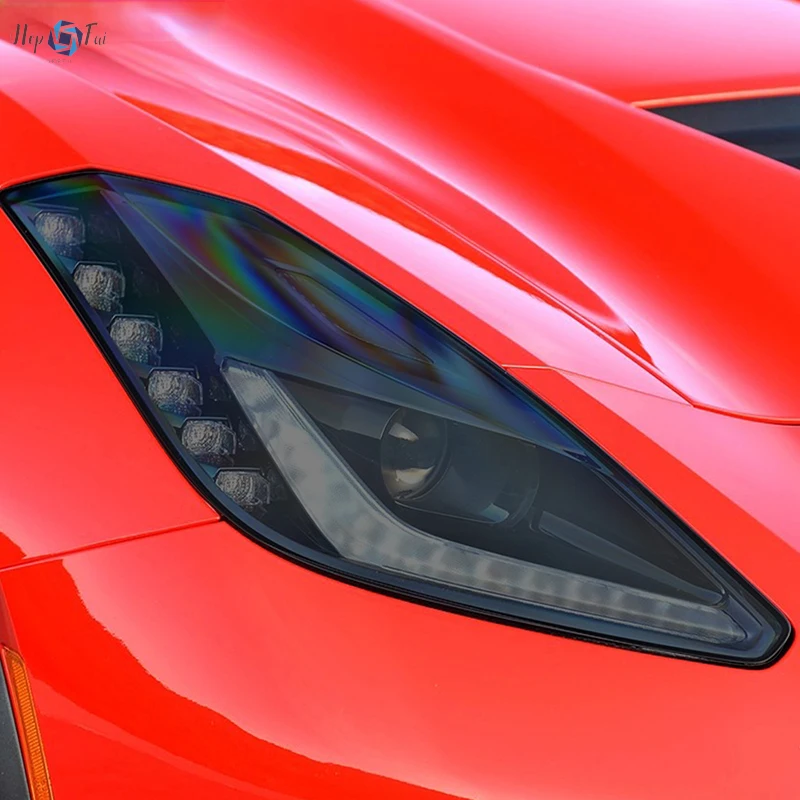 2 Pcs Car Headlight Protective Film Smoked Black Tint Wrap Vinyl Transparent TPU Sticker For Chevrolet Corvette C7 2014-2019
2 Pcs Car Headlight Protective Film Smoked Black Tint Wrap Vinyl Transparent TPU Sticker For Chevrolet Corvette C7 2014-2019