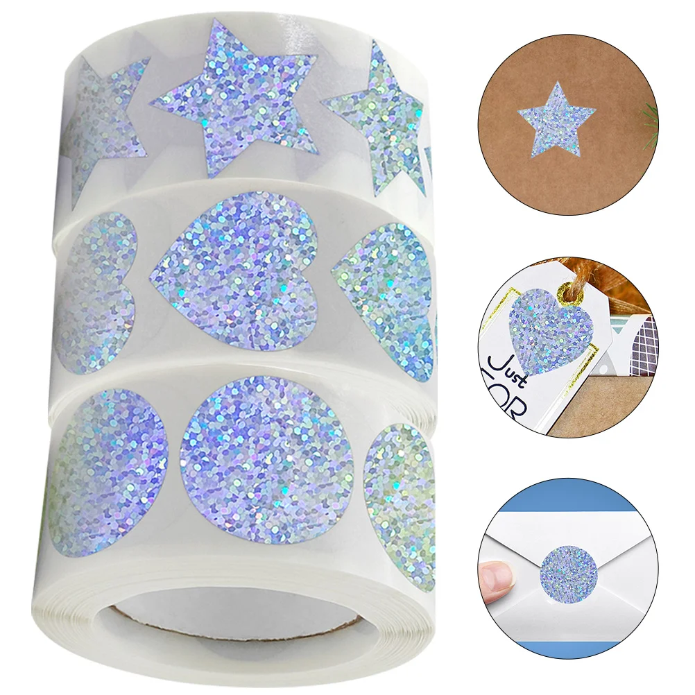 3 Rolls Discoloration Sealing Paste Heart Stickers Cards Gift Wrapping Round Star Labels
3 Rolls Discoloration Sealing Paste Heart Stickers Cards Gift Wrapping Round Star Labels