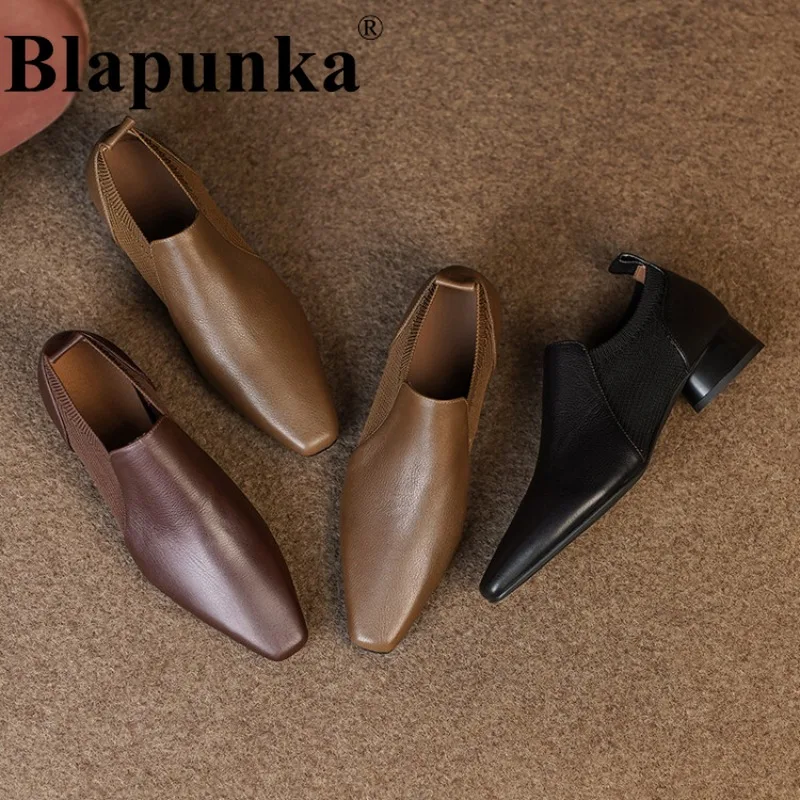 Blapunka Real Sheep Leather Shoes Women Retro Handmade Patchwork Pumps Woman High Quality Square Toe Low Heels Shoes Burgundy 41
Blapunka Real Sheep Leather Shoes Women Retro Handmade Patchwork Pumps Woman High Quality Square Toe Low Heels Shoes Burgundy 41