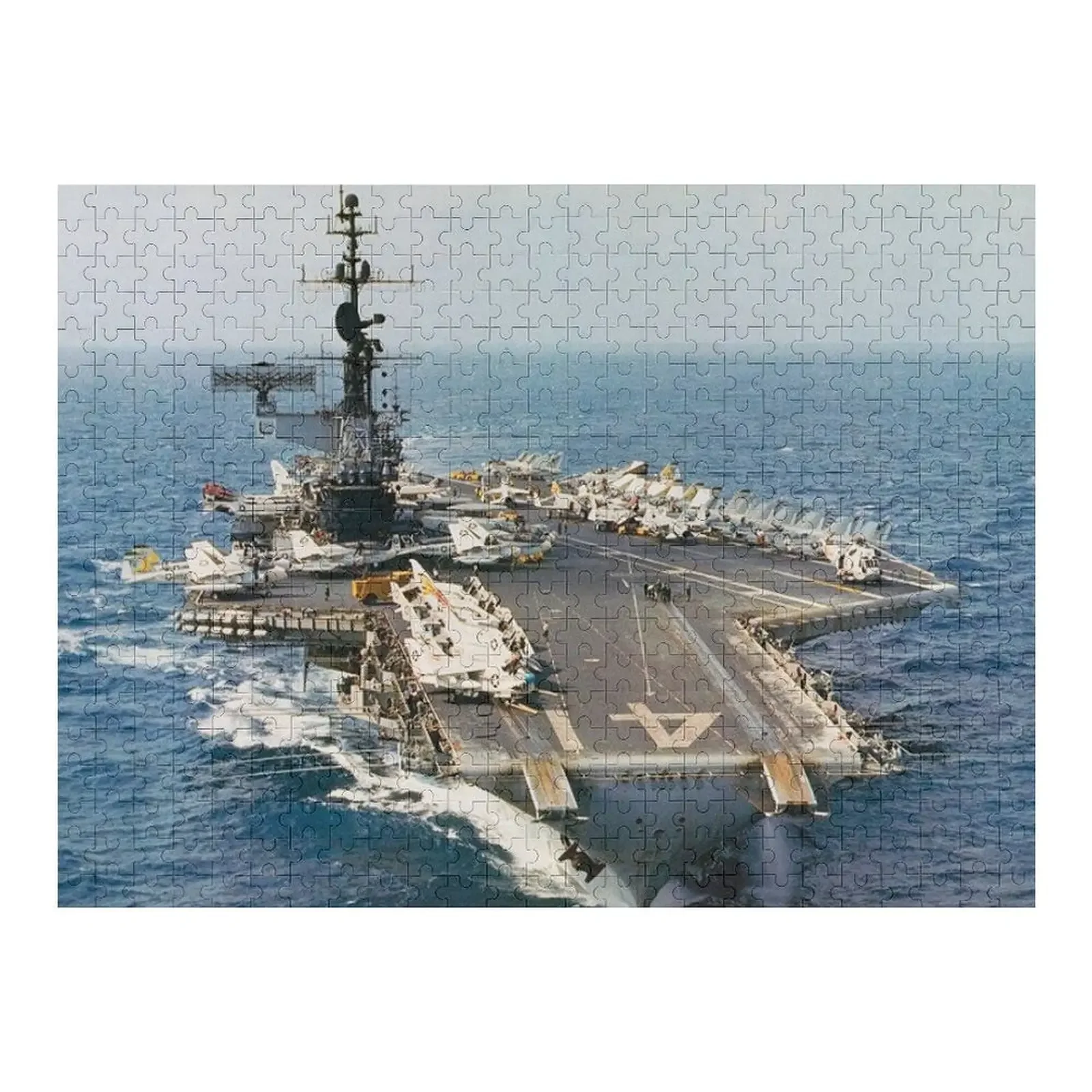 

USS MIDWAY (CV-41) SHIP'S STORE Jigsaw Puzzle Customizable Gift Baby Wooden With Photo Puzzle