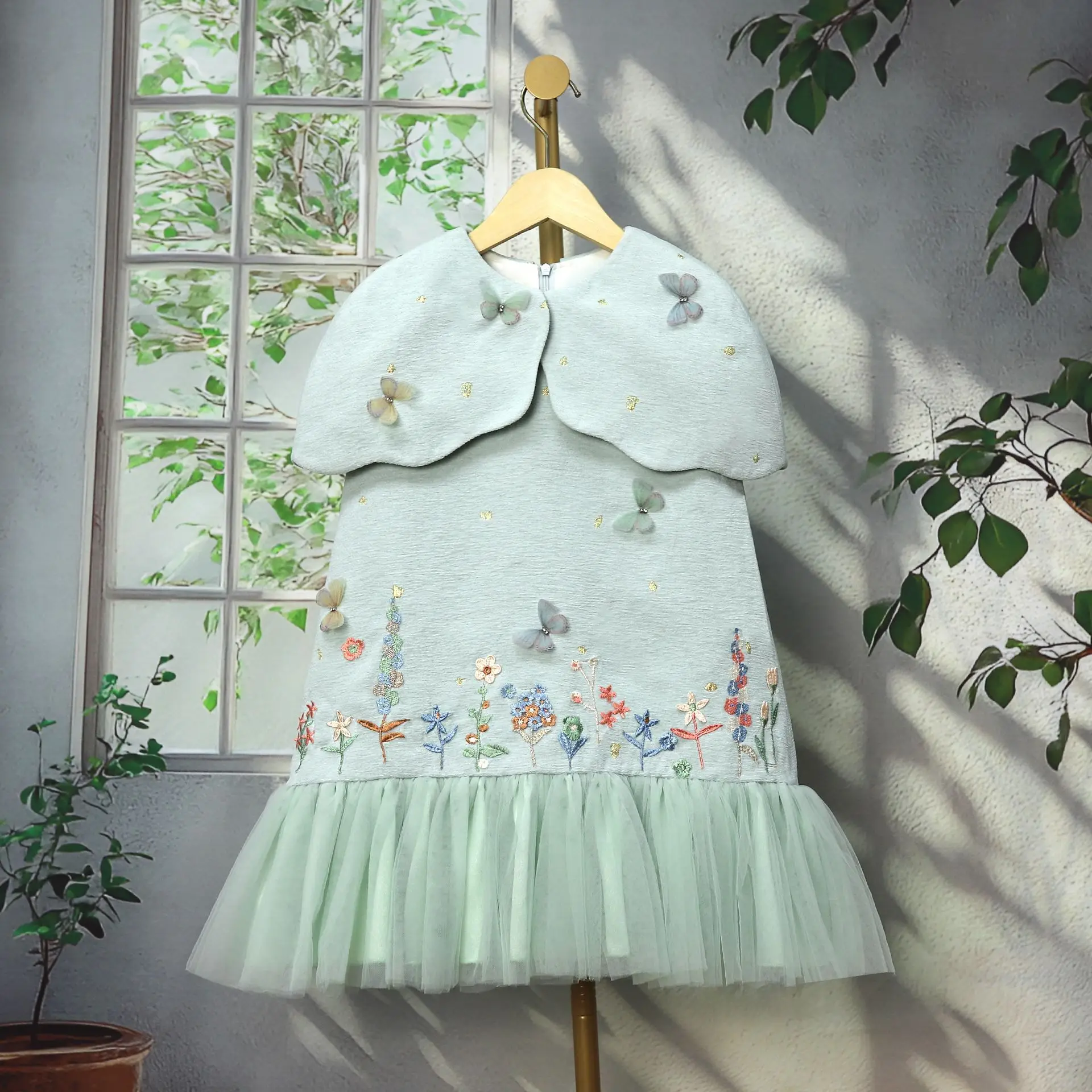 فستان أميرة أنيق للبنات بتصميم زهور ثلاثية الأبعاد وفيونكة لعام 2026، زي رسمي للأطفال، فستان حفلات أعياد الميلاد، ملابس أطفال للمناسبات الخاصة فستان أميرة أنيق للبنات بتصميم زهور ثلاثية الأبعاد وفيونكة لعام 2026، زي رسمي للأطفال، فستان حفلات أعياد الميلاد، ملابس أطفال للمناسبات الخاصة