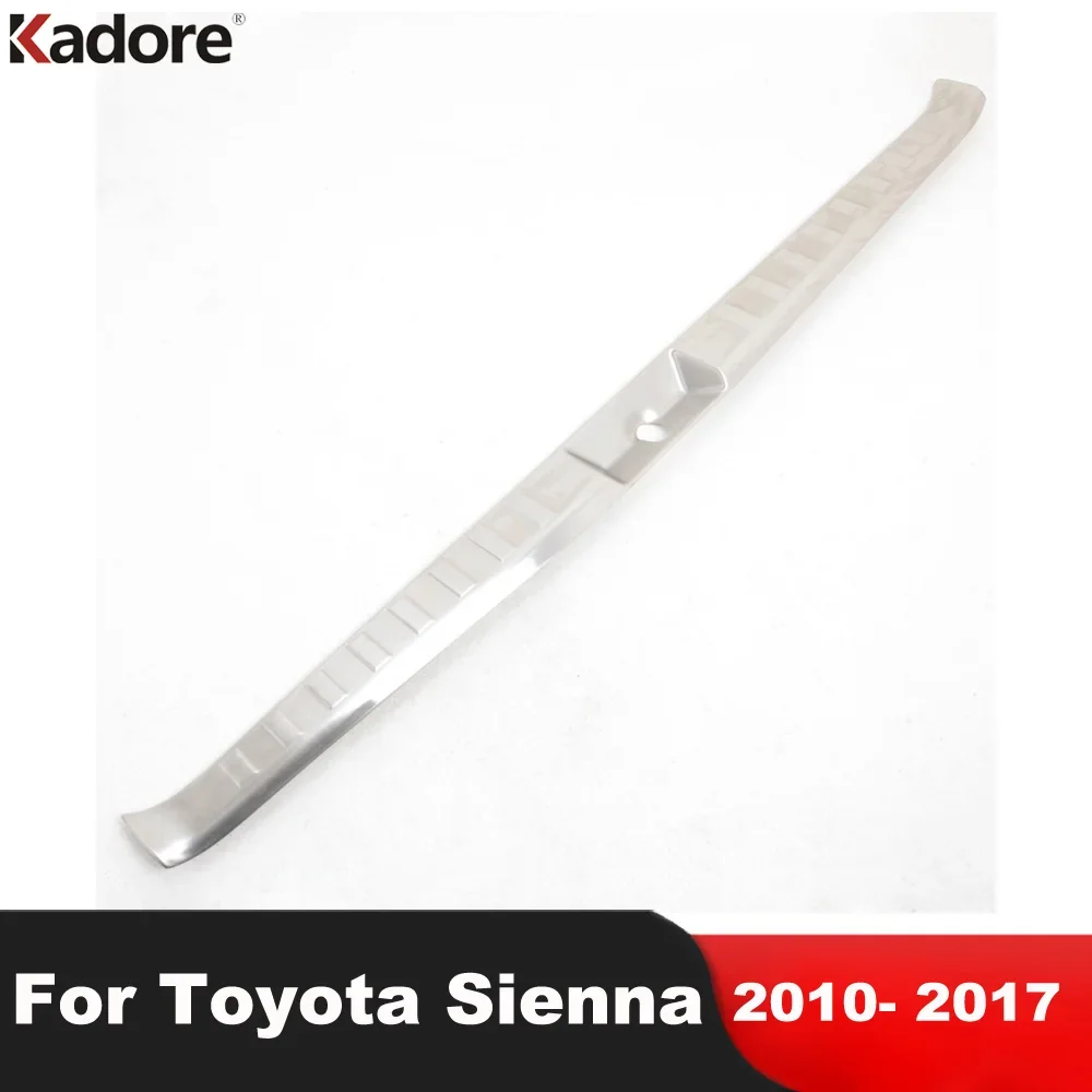 Накладка на задний бампер для Toyota Sienna 2010-2014 2015 2016 2017 стальная Накладка на порог автомобильной двери защитные аксессуары
Накладка на задний бампер для Toyota Sienna 2010-2014 2015 2016 2017 стальная Накладка на порог автомобильной двери защитные аксессуары