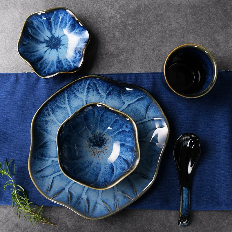 Free shipping Japanese Kiln Glazed Ceramic Tableware Western Food Plate Snack Plate Dish Rice Bowl Sushi Cup One Person Food Set
Free shipping Japanese Kiln Glazed Ceramic Tableware Western Food Plate Snack Plate Dish Rice Bowl Sushi Cup One Person Food Set