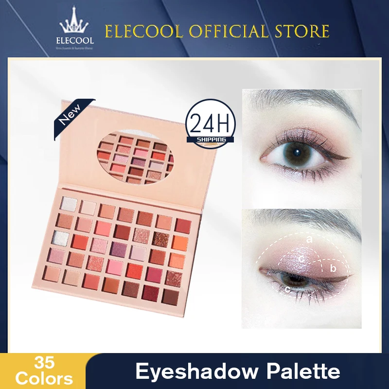 

Colors Eyeshadow Pallete Matte Shimmer Eye Shadow Powder Long-lasting Waterproof Eye Make Up Palette Maquillage TSLM2