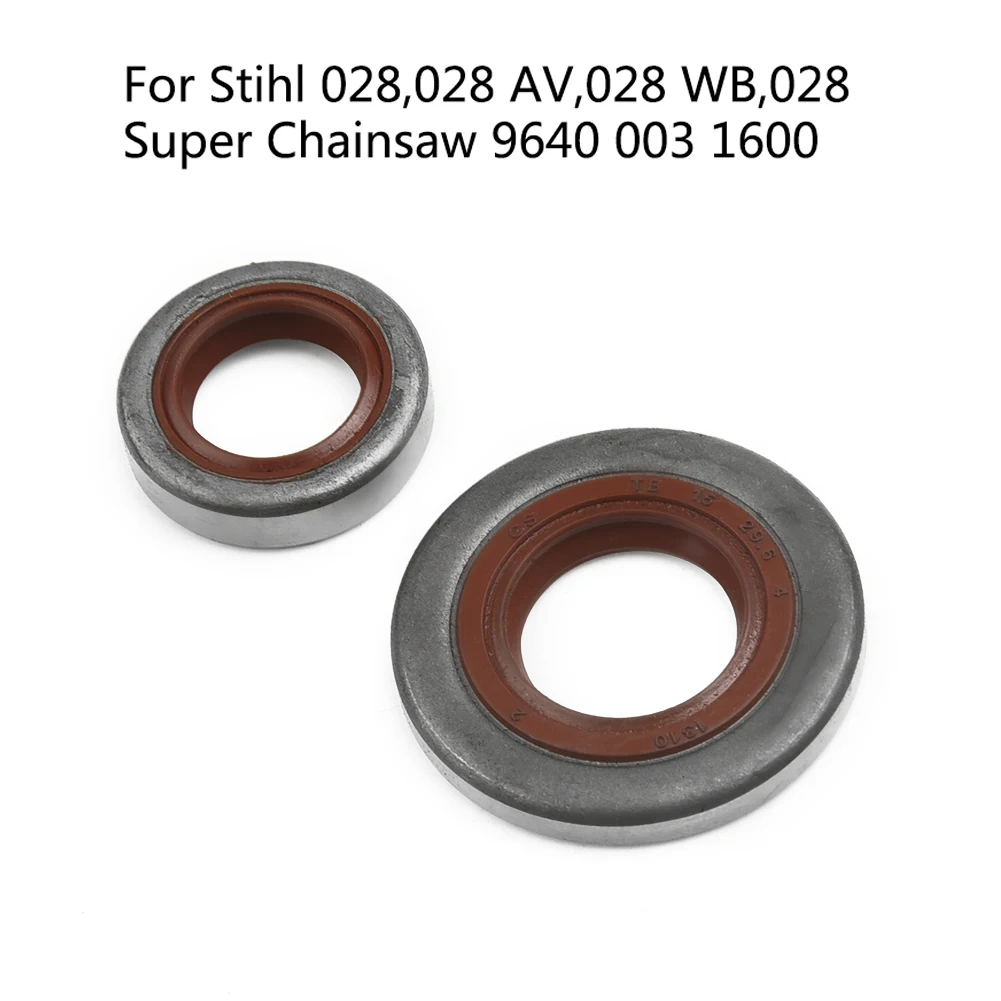 Ensure Smooth Operation with 2Pcs Crankshaft Oil Seal Replacement for Stihl 028 Chainsaw Top Quality Material!
Ensure Smooth Operation with 2Pcs Crankshaft Oil Seal Replacement for Stihl 028 Chainsaw Top Quality Material!