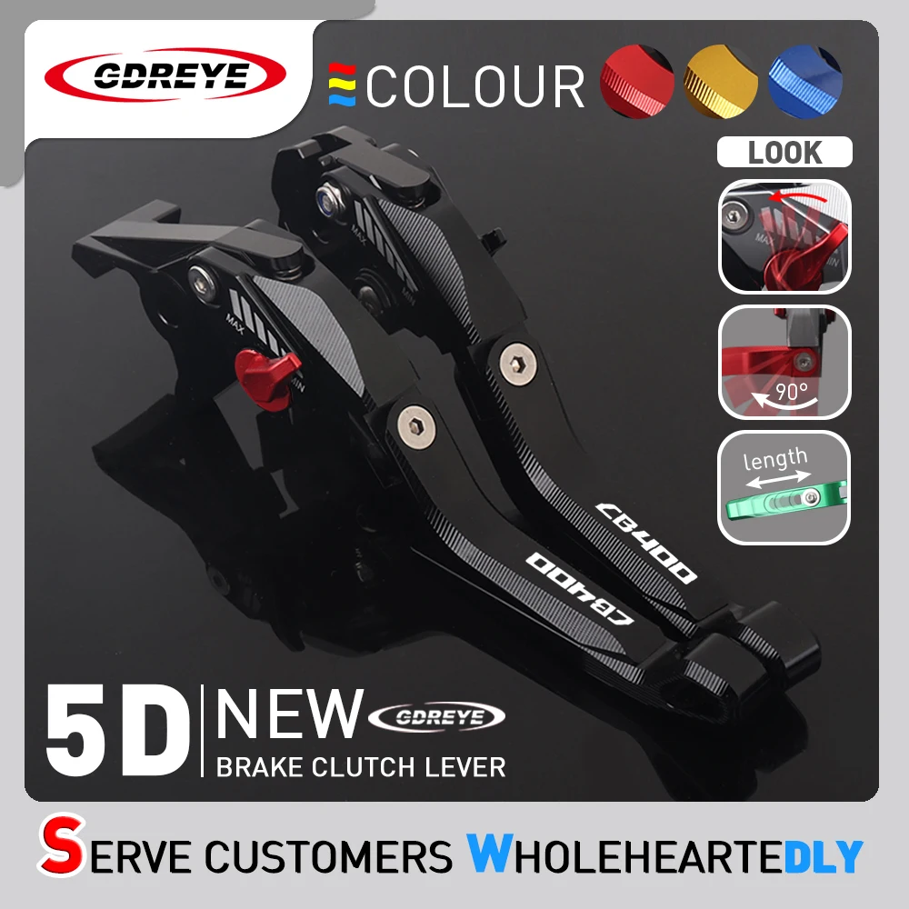 Мотоциклетные CB400 регулируемые алюминиевые рычаги тормозной муфты с ЧПУ 5D, ручка для HONDA CB400 CB 400 2002-2020
Мотоциклетные CB400 регулируемые алюминиевые рычаги тормозной муфты с ЧПУ 5D, ручка для HONDA CB400 CB 400 2002-2020