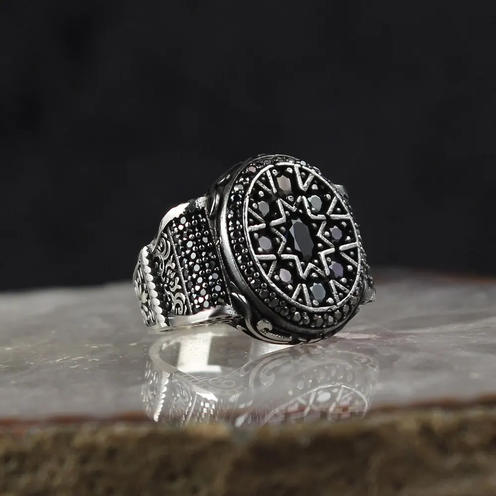 Turkish Handmade 925 Sterling Silver Rings For Men Black Zircon Stone Jewelry Fashion Gift Mens Accessories Movador
Turkish Handmade 925 Sterling Silver Rings For Men Black Zircon Stone Jewelry Fashion Gift Mens Accessories Movador