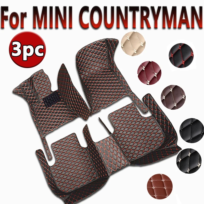 Custom Car Floor Mats for MINI COUNTRYMAN F60 5 Seat 2017-2021 Year Eco-friendly Leather Car Accessories Interior Details
Custom Car Floor Mats for MINI COUNTRYMAN F60 5 Seat 2017-2021 Year Eco-friendly Leather Car Accessories Interior Details