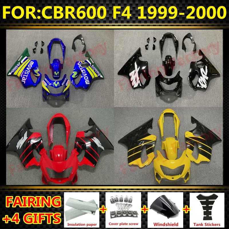 Комплект обтекателей для кузова мотоцикла, подходит для CBR600 F4 00 01 CBR600F4 CBR 600 F4 1999 2000
Комплект обтекателей для кузова мотоцикла, подходит для CBR600 F4 00 01 CBR600F4 CBR 600 F4 1999 2000