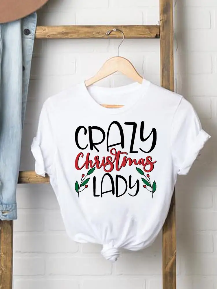 Happy New Year Lady Casual Female Women Clothes Print Festival Cute Letter O-neck Graphic T-shirt Christmas Fashion Shirt Tee
Happy New Year Lady Casual Female Women Clothes Print Festival Cute Letter O-neck Graphic T-shirt Christmas Fashion Shirt Tee