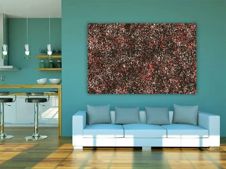 LARGE ABSTRACT, Jackson Pollock, style , Abstract Expressionism, Modern Art,abstract oil painting abstract contemporary
LARGE ABSTRACT, Jackson Pollock, style , Abstract Expressionism, Modern Art,abstract oil painting abstract contemporary